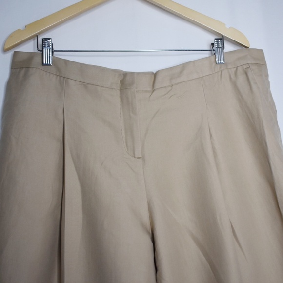 Burberry London Melville Pleated Pants in Honey - Picture 4 of 7